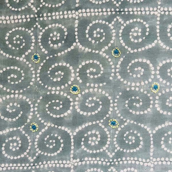 Anushka Blue-Grey Embroidered (Sample)