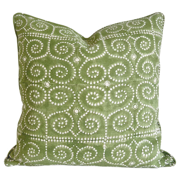 Anushka Light Green Cushion Cover