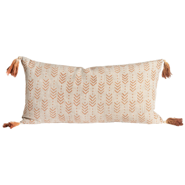 Jiva Burnt Orange Cushion Cover
