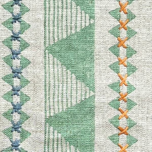 Una Pastel Green Embroidered (Sample)