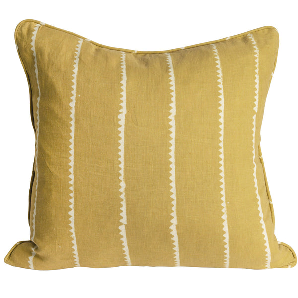 Neela Mustard Green cushion cover