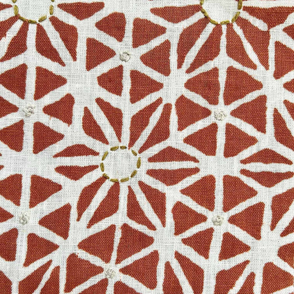 Taraka Rust Embroidered (Sample)